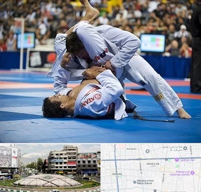 باشگاه جوجیتسو در مرکز تهران