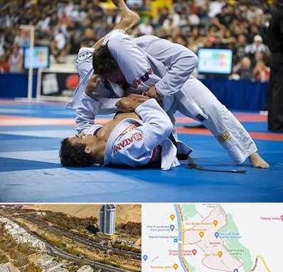 باشگاه جوجیتسو در خیابان نیایش شیراز