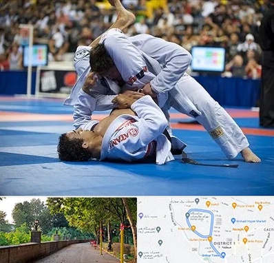 باشگاه جوجیتسو در فلکه گاز رشت