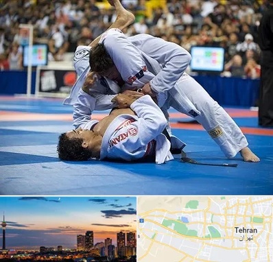 باشگاه جوجیتسو در غرب تهران 