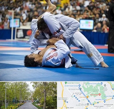 باشگاه جوجیتسو در قدوسی غربی شیراز