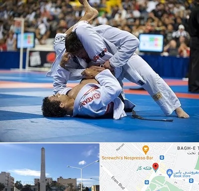 باشگاه جوجیتسو در فلکه گاز شیراز