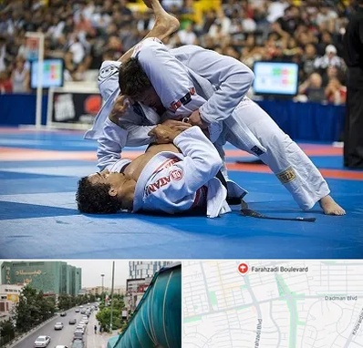 باشگاه جوجیتسو در بلوار فرحزادی