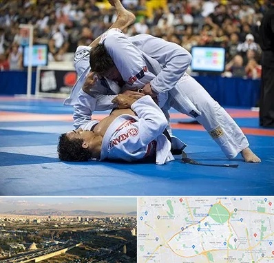 باشگاه جوجیتسو در منطقه 19 تهران