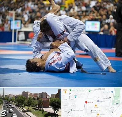 باشگاه جوجیتسو در شهرک آزمایش