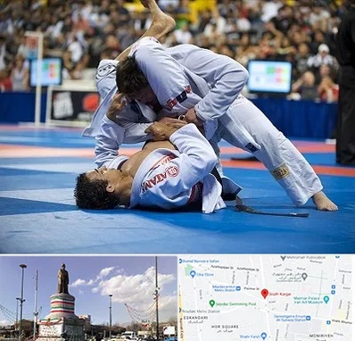 باشگاه جوجیتسو در کارگر جنوبی