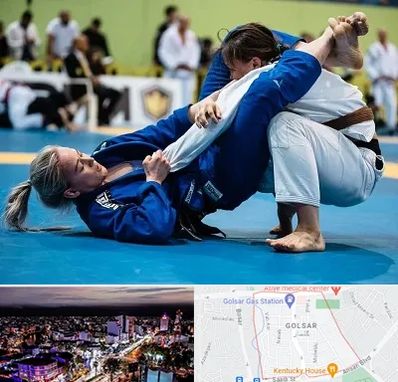 باشگاه جوجیتسو بانوان در گلسار رشت