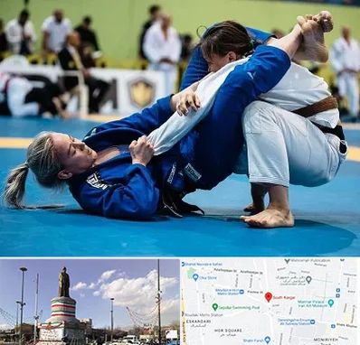 باشگاه جوجیتسو بانوان در کارگر جنوبی