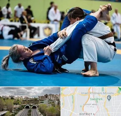 باشگاه جوجیتسو بانوان در یوسف آباد 