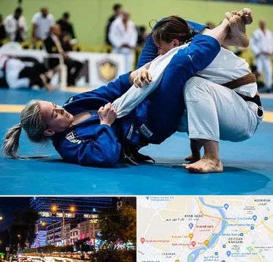 باشگاه جوجیتسو بانوان در کیانپارس اهواز