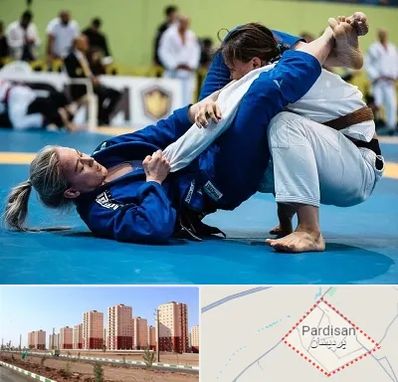 باشگاه جوجیتسو بانوان در پردیسان قم