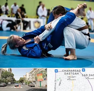 باشگاه جوجیتسو بانوان در چهارصد دستگاه