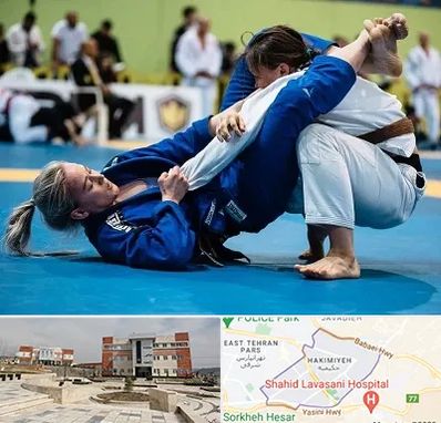 باشگاه جوجیتسو بانوان در حکیمیه