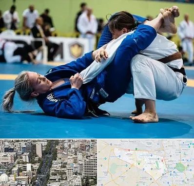 باشگاه جوجیتسو بانوان در منطقه 18 تهران