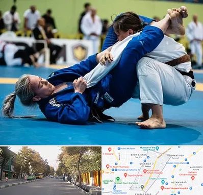 باشگاه جوجیتسو بانوان در شریعتی