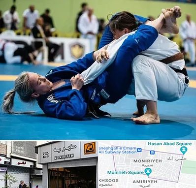 باشگاه جوجیتسو بانوان در منیریه