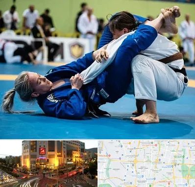 باشگاه جوجیتسو بانوان در جنت آباد تهران 