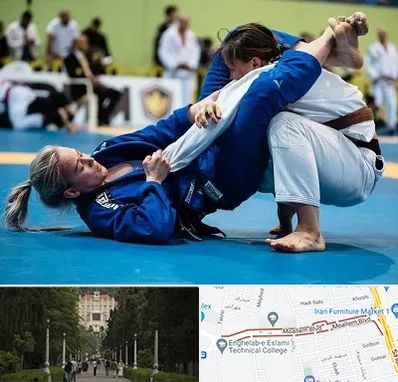 باشگاه جوجیتسو بانوان در بلوار معلم رشت