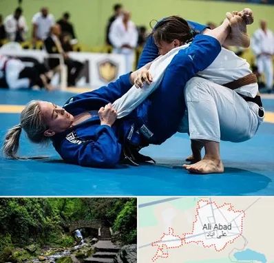 باشگاه جوجیتسو بانوان در علی‌ آباد کتول