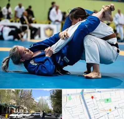 باشگاه جوجیتسو بانوان در کوی فیروز تبریز