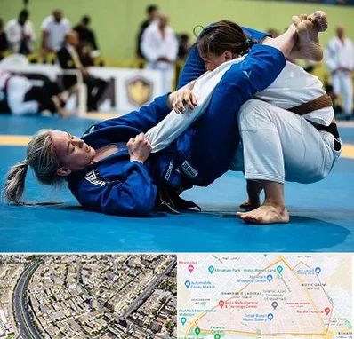 باشگاه جوجیتسو بانوان در شهرک غرب مشهد