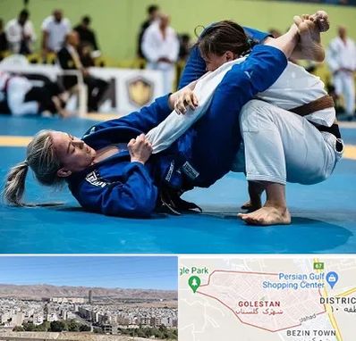 باشگاه جوجیتسو بانوان در شهرک گلستان شیراز