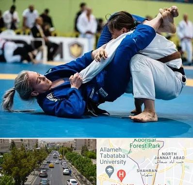 باشگاه جوجیتسو بانوان در شهران 