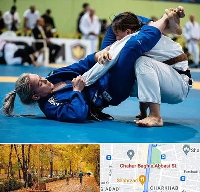 باشگاه جوجیتسو بانوان در چهارباغ اصفهان