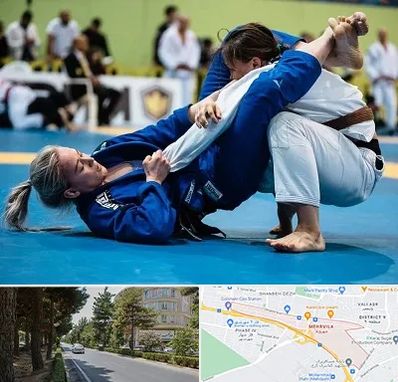 باشگاه جوجیتسو بانوان در مهرویلا کرج