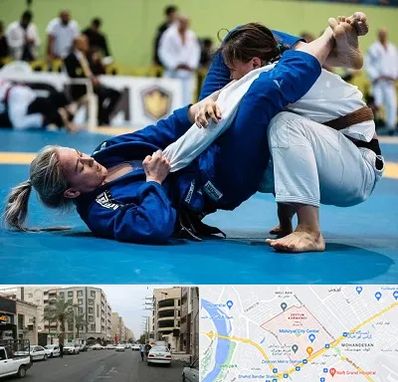 باشگاه جوجیتسو بانوان در زیتون کارمندی اهواز