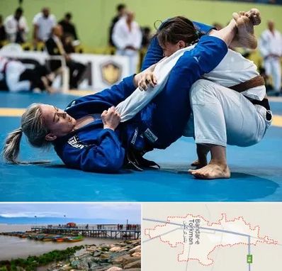 باشگاه جوجیتسو بانوان در بندر ترکمن