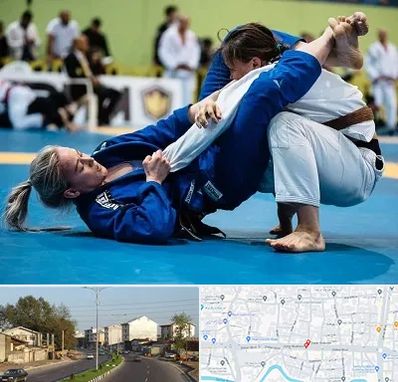 باشگاه جوجیتسو بانوان در ضیابری رشت