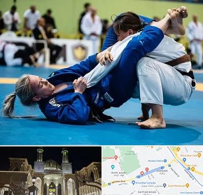 باشگاه جوجیتسو بانوان در زرگری شیراز