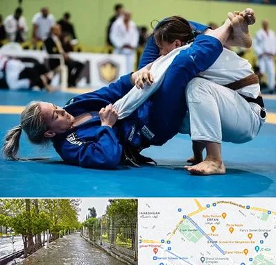 باشگاه جوجیتسو بانوان در خیابان ارم شیراز