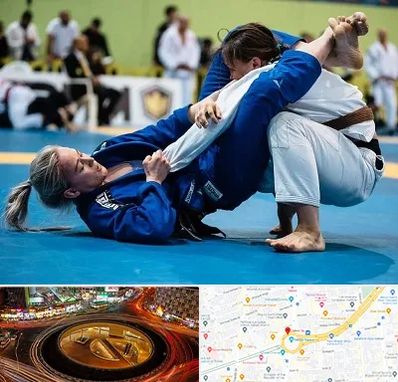 باشگاه جوجیتسو بانوان در میدان ولیعصر