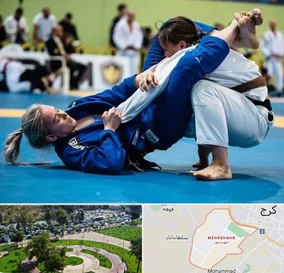 باشگاه جوجیتسو بانوان در مهرشهر کرج