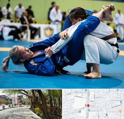 باشگاه جوجیتسو بانوان در خیابان توحید اصفهان