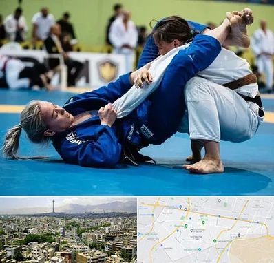 باشگاه جوجیتسو بانوان در منطقه 8 تهران