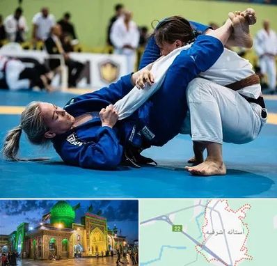 باشگاه جوجیتسو بانوان در آستانه اشرفیه