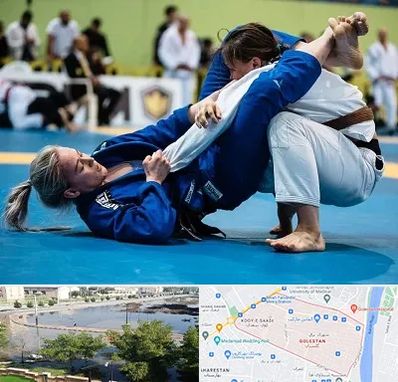 باشگاه جوجیتسو بانوان در گلستان اهواز