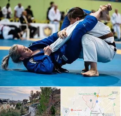 باشگاه جوجیتسو بانوان در باغستان کرج