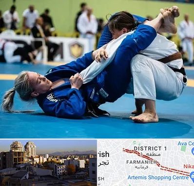 باشگاه جوجیتسو بانوان در فرمانیه