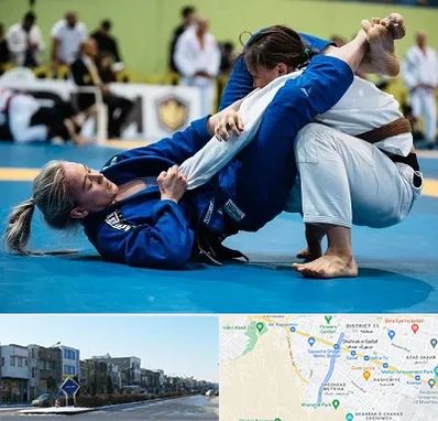 باشگاه جوجیتسو بانوان در شریعتی مشهد