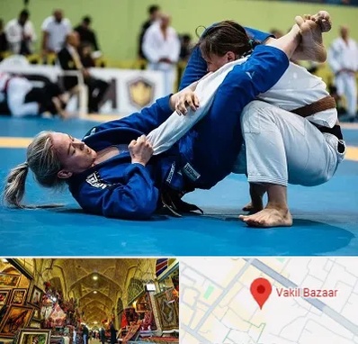 باشگاه جوجیتسو بانوان در بازار وکیل شیراز