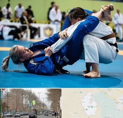 باشگاه جوجیتسو بانوان در نظرآباد کرج