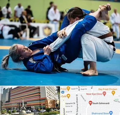 باشگاه جوجیتسو بانوان در سهروردی