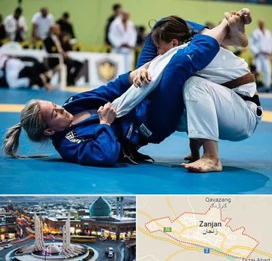 باشگاه جوجیتسو بانوان در زنجان