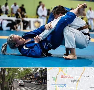 باشگاه جوجیتسو بانوان در ظفر 