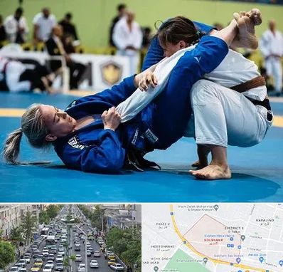 باشگاه جوجیتسو بانوان در گلشهر کرج