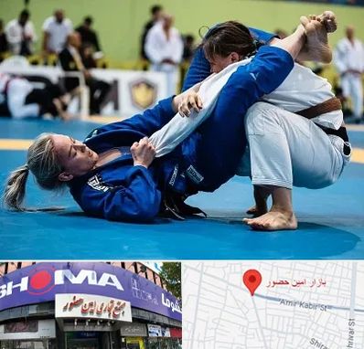 باشگاه جوجیتسو بانوان در امین حضور